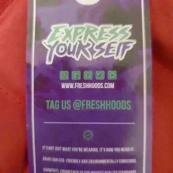 FRESH HOODS NWT mint Gang Bomber Jacket. Size large - Picture 8 of 9